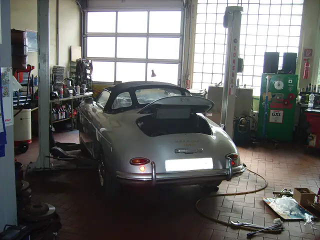 Porsche 356 Speedster von hinten